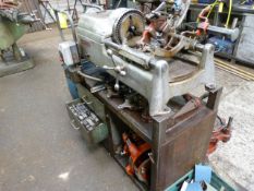 *Ridgid 535 Multifunction Threading Machine with Various Chucks, Cutters, and Other Tooling