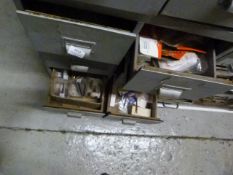 *Contents of Drawer Unit to Include Welding Torch Accessories, Oxy Fuel Cutting Nozzles, Oxy Welding