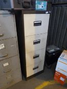 *Four Drawer Fling Cabinet (coffee & cream)