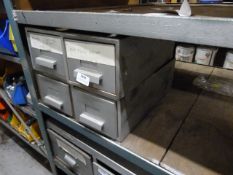 *Four Small Metal Drawers