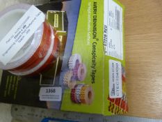 *One Large and Two Small Rolls of Reflective Tape