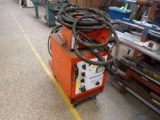 *Brit Weld DR 375T Three Phase Mig Power Source with BR800 Four Roller Feed Wire Unit