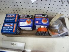 *Two Small Inline Fuel Filters and Four Steel Cup Brushes