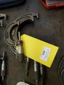 *Set of Four Micrometers 125mm - 25mm
