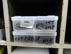 *Two Boxes of Circlips