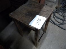 *Wooden Workshop Stool
