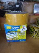 *Two Rolls of Waterproofing Tape and One Roll of Double-Sided Tape