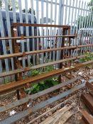 *Seven Tier Single Sided Steel Rack