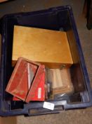 *Quantity of Halogen Flood Lamp, Cigar Box, Veneers, etc.