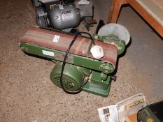 *Single Phase Belt and Disc Linisher