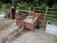 *Single Axel Open Trailer on 50mm Ball Coupling