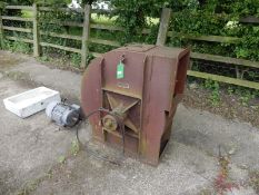 *Centrifugal Extraction Fan with Electric Motor (three phase)