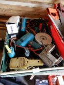 *Assorted Black & Decker Electric Tools to Include Drills, Orbital Sanders, Jig Saws, Planer, etc.