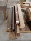 *Quantity of Assorted Exotic Hardwoods etc.