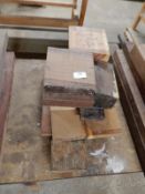 *Quantity of Assorted Exotic Hardwoods etc.