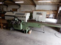 *Weinig Profimat 22N Five Head Through Feed Planer Moulder