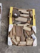 *Two Boxes of Exotic Hardwoods, Wood Turning Blank