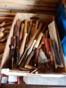 *Box Containing a Large Quantity of Assorted Wood