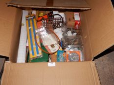 *Box of Assorted Sticky Back Plastics, Hacksaw Bla