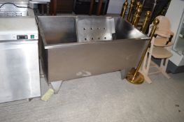 Large Stainless Steel Chip Soaking Vessel