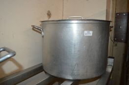 *Long Life Twin Handled Aluminium Pan with Lid