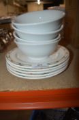 *5 Side Plates and 4 Bowls