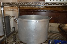 *Large Twin Handled Aluminium Saucepan