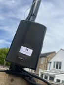 Seven External Adastra Speakers