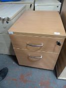 *Two Drawer Filing Cabinet on Wheels