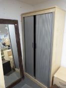 *6ft Stationery Cabinet with Tambour Doors (no key