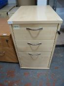 *Three Drawer Filing Cabinet