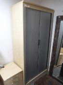 *6ft Stationery Cabinet with Tambour Doors (no key