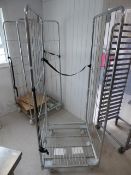 * nearly new goods cage on castors