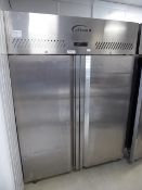 * Williams double door chiller LJ2SA - contains 2 x 600 x 400 bakery racks