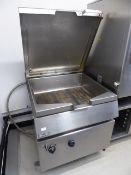 * Mareno 3 phase brat pan. 80Ltr. 800w x 900d x 900h