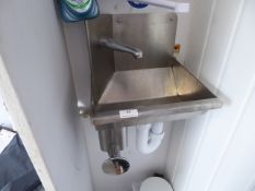 * small good quality knee operated sink 300w x 300d