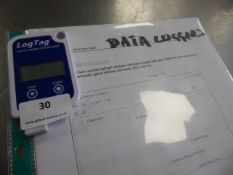 * log tag data logger with paperwork - temp recording and logging system