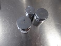 * selection of calibration weights