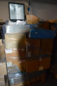 *Pallet of Low Bay Lighting, Hilclare Sodium Flood