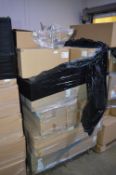 *28 Boxes of Three Branch Ceiling Lights (satin ni