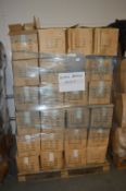 *Pallet of Circular Frosted Glass Shades