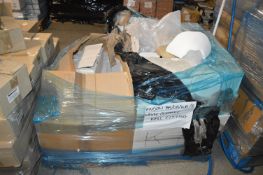 *Pallet of White Ceramic Wall Lights with Shades