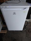 * Indesit domestic undercounter fridge