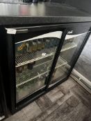 *Kilmsan Undercounter Double Door Bottle Cooler