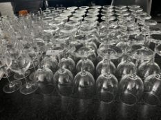 *Thirty-Five White Wine Glasses