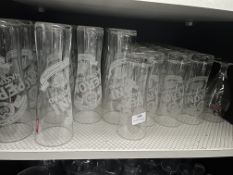 *Assorted Branded Peroni Pint and Half Pint Glasse