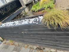 *Rectangular Trough Planter with LED Lighting ~3m