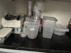 *Assorted Takeaway Packaging, Plastic Jugs, etc.