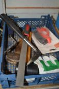 Assorted Tools; Trowel, Rasp, Lump Hammer, Brick H