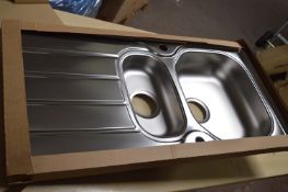 *Stainless Steel 1.5 Bowl Sink